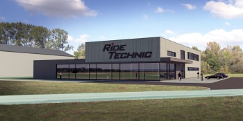 Skica areálu firmy Ride Technic